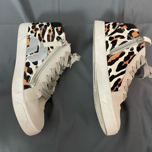 Leopard Print High Top Sneaker - Dolce Vita